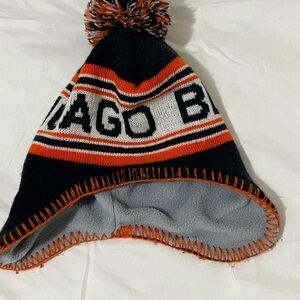 NFL Chicago Bears Team Apparel Kids' Earflap Hat Size Newborn 0-9 Months